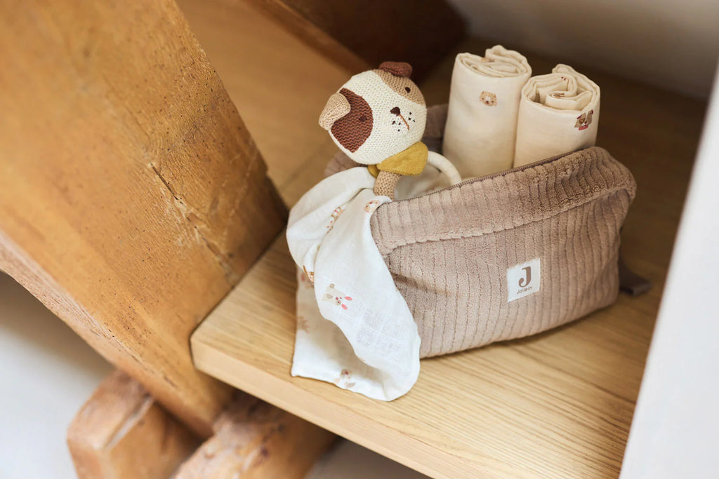 Etui Cloudy Rib - Milky Coffee