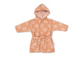 Baby Badjas - Jacquard Flowers