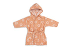 Baby Badjas - Jacquard Flowers