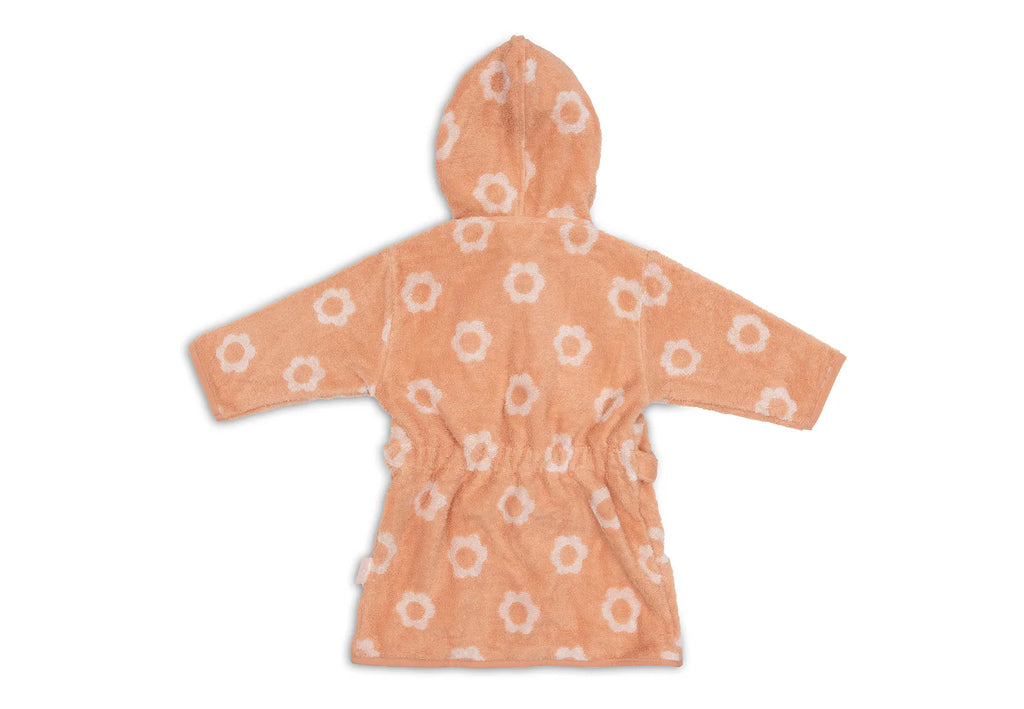 Baby Badjas - Jacquard Flowers