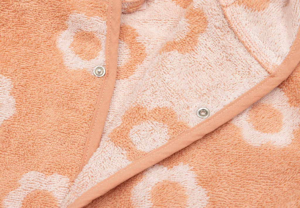 Baby Badjas - Jacquard Flowers