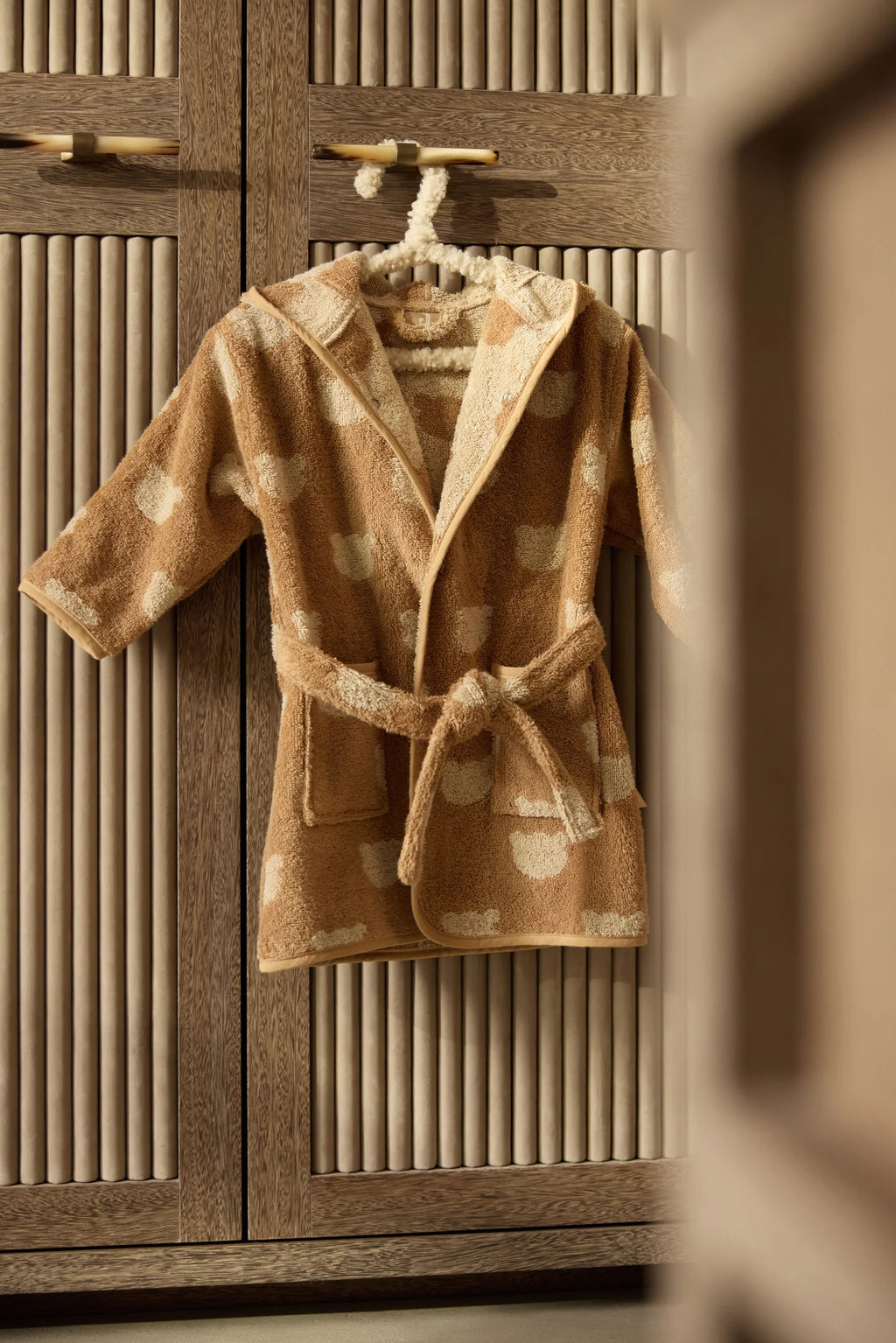 Baby Badjas - Jacquard Teddy Bear