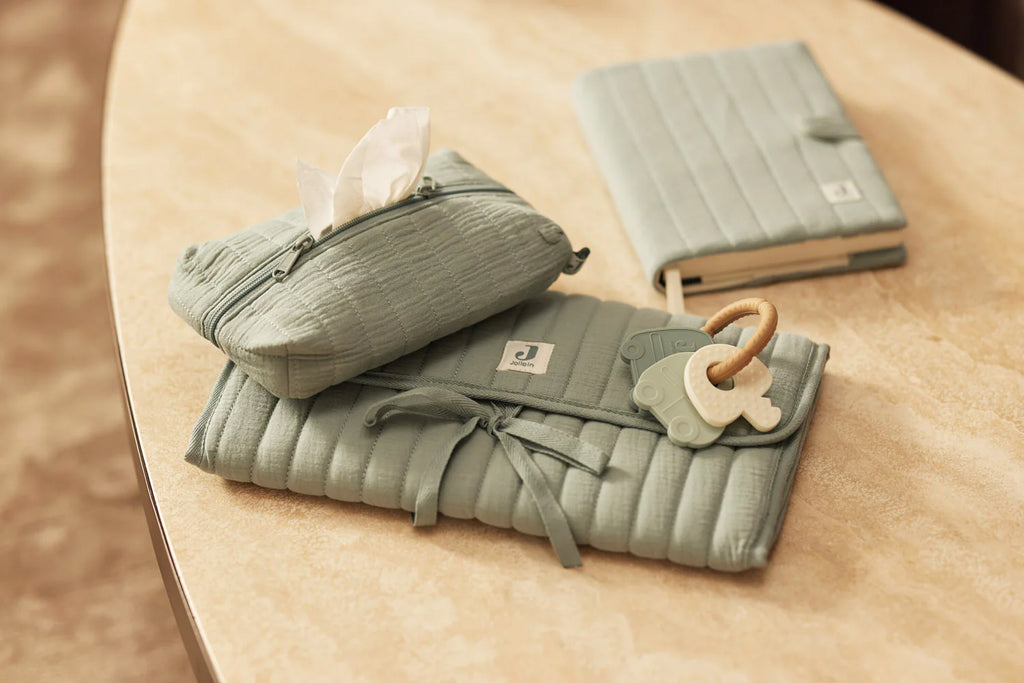 Billendoekjes Etui - Hydrofiel - Sea Green