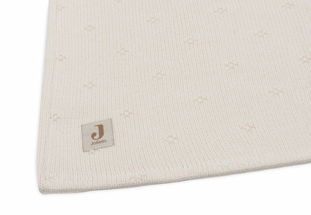 Deken - Cosy Knit - Ivory 75x100