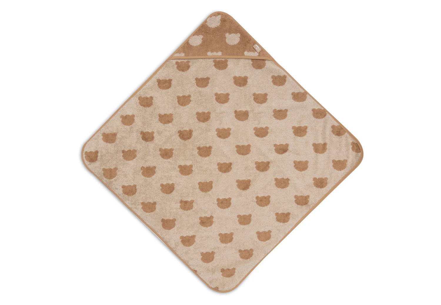 Badcape Badstof - Jacquard Teddy Bear