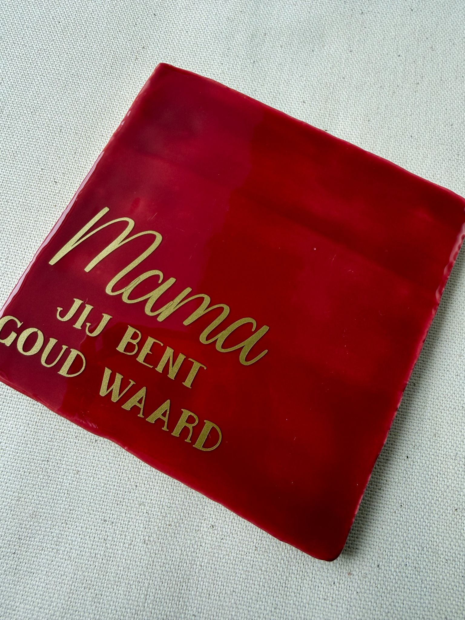 Tegeltje mama jij