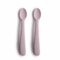 Mushie siliconen lepels – Soft Lilac | 2-pack